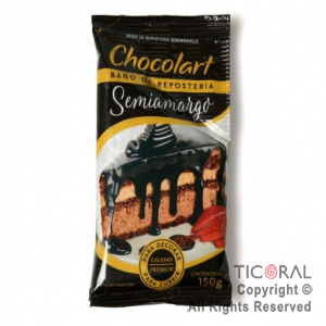 CHOCOLART BAO DE REPOSTERIA S/AMARGO X 150gr x 12 x 1